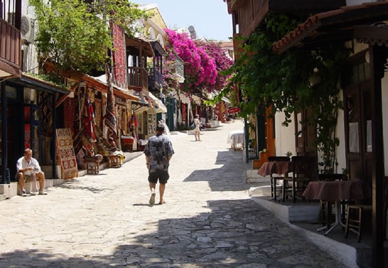 Kaş Old Town Cobbled Streets
