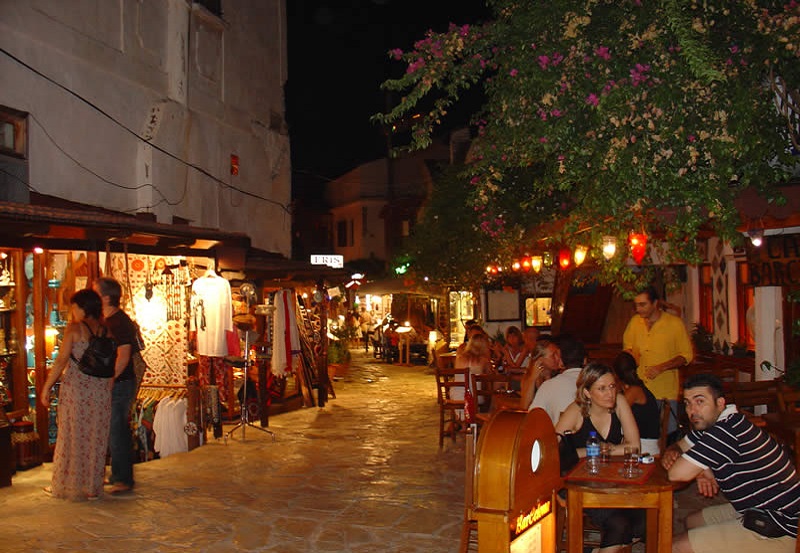 Kaş Old Town Evening Dining & Shopping in the Town Center